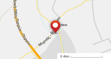 Location of business on map