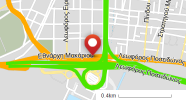 Location of business on map