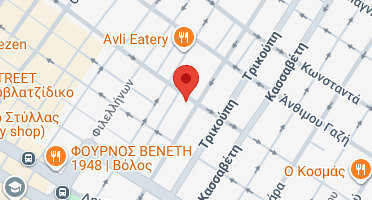 Location of business on map