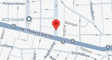 Location of business on map
