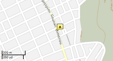 Location of business on map