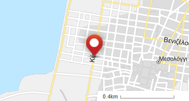 Location of business on map