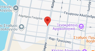Location of business on map