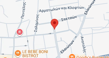 Location of business on map