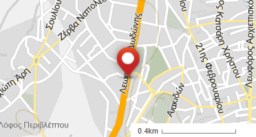 Location of business on map