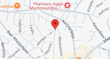 Location of business on map