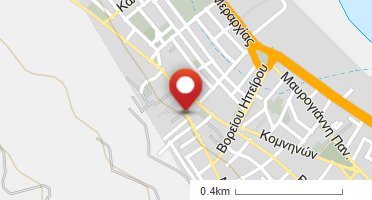 Location of business on map