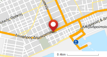 Χάρτης και σημείο της επιχείρησης