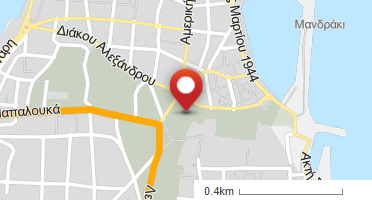 Χάρτης και σημείο της επιχείρησης