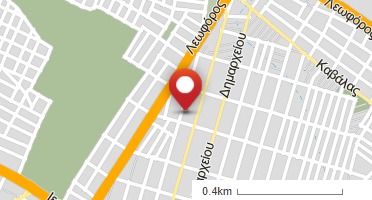 Location of business on map