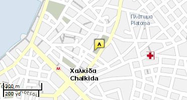 Χάρτης και σημείο της επιχείρησης