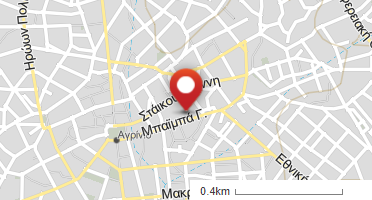 Location of business on map