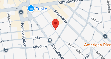 Location of business on map