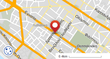 Location of business on map