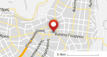 Location of business on map
