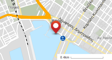 Location of business on map