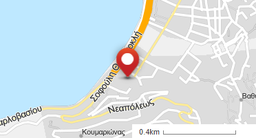 Χάρτης και σημείο της επιχείρησης