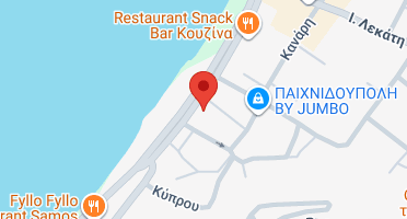 Location of business on map