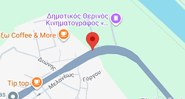 Location of business on map