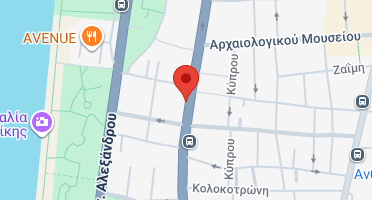 Location of business on map