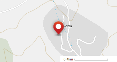 Location of business on map