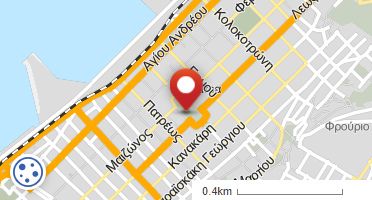 Location of business on map
