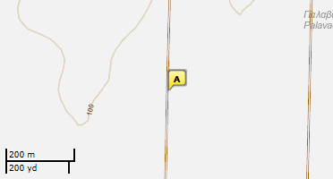 Location of business on map