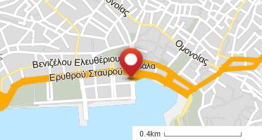 Location of business on map
