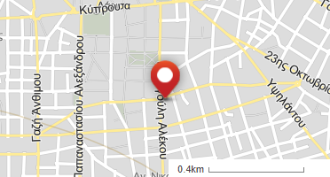 Location of business on map