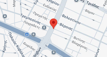 Location of business on map