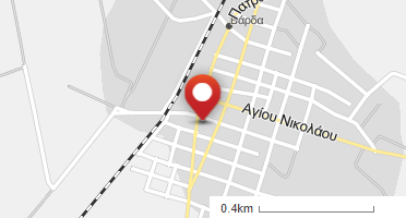 Location of business on map