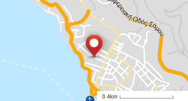 Location of business on map