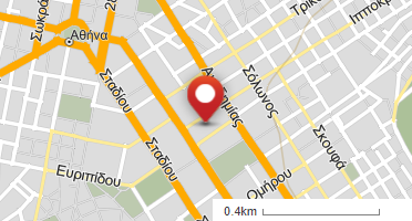 Location of business on map