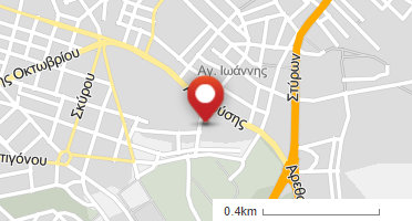 Location of business on map