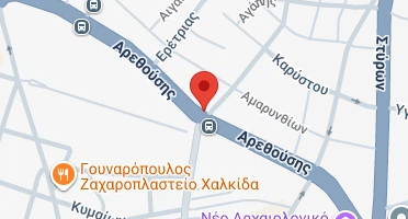 Location of business on map