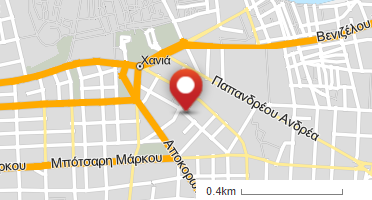 Location of business on map