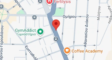 Location of business on map
