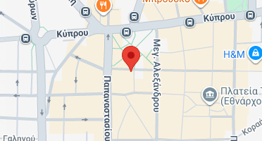 Location of business on map