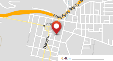 Location of business on map