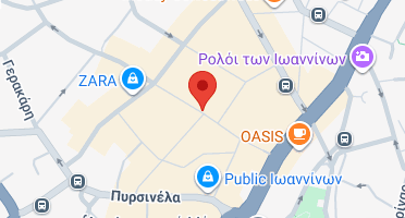 Location of business on map