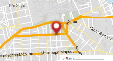 Χάρτης και σημείο της επιχείρησης