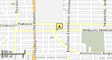 Location of business on map