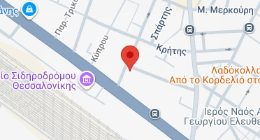Location of business on map