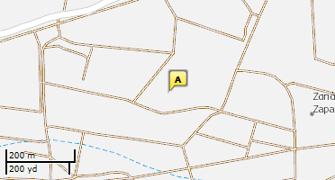 Location of business on map