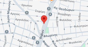 Location of business on map