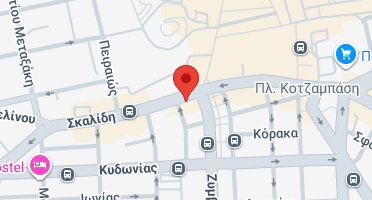 Location of business on map