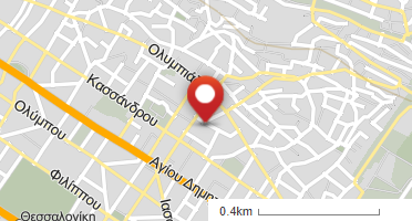 Location of business on map