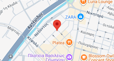 Location of business on map