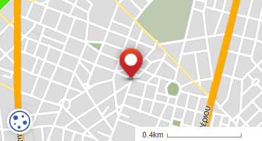 Location of business on map