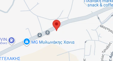 Location of business on map